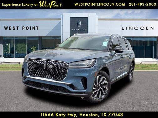Blue Metallic 2026 Lincoln Aviator Premiere SUV