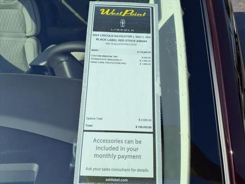 2024 Lincoln Navigator L Black Label