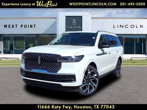 White Metallic 2026 Lincoln Navigator Reserve