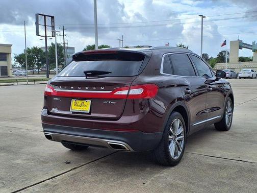 Burgundy 2018 Lincoln MKX Reserve