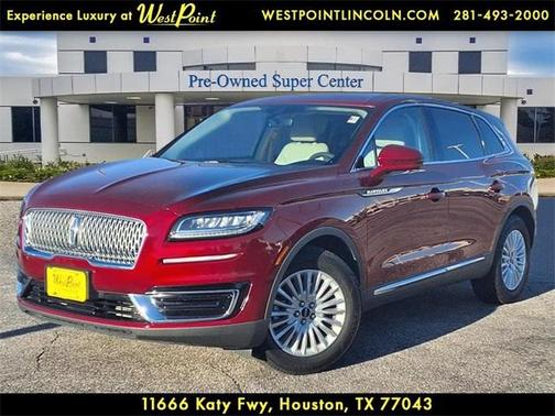 2019 Lincoln Nautilus Standard