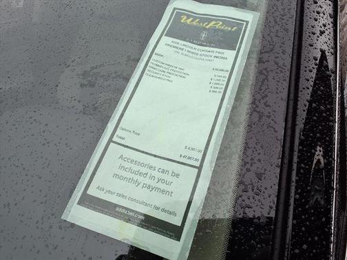 2026 Lincoln Corsair Premiere