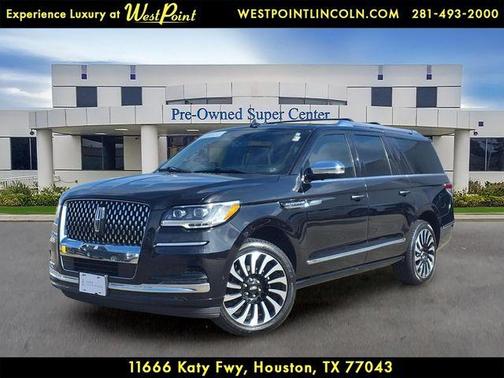 Infinite Black Metallic 2023 Lincoln Navigator L Black Label