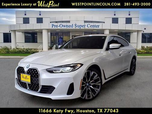 White Metallic 2024 BMW 430 Gran Coupe i