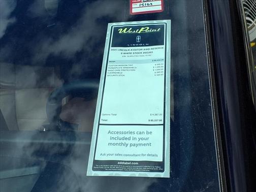 2025 Lincoln Aviator Reserve AWD