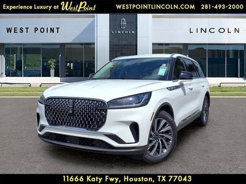 White Metallic 2026 Lincoln Aviator Premiere