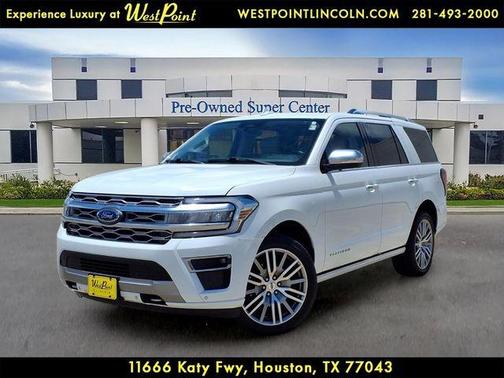 White Metallic 2022 Ford Expedition Platinum