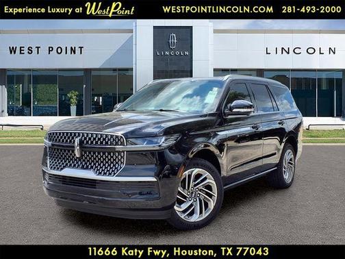 Black Metallic 2026 Lincoln Navigator Reserve