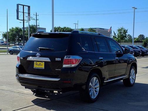 Black 2011 Toyota Highlander Hybrid Limited