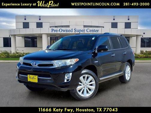 Black 2011 Toyota Highlander Hybrid Limited