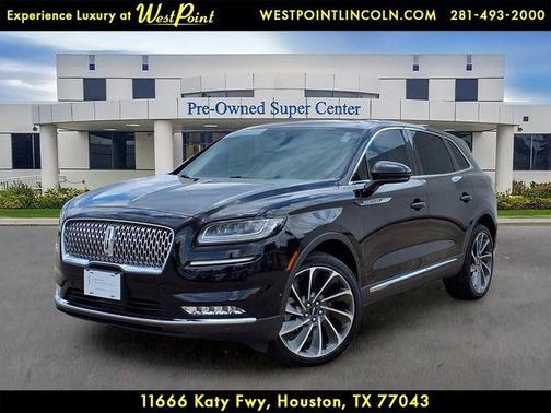 Black Metallic 2022 Lincoln Nautilus Reserve