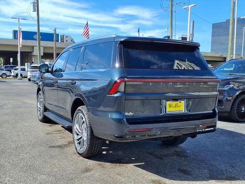 Blue Metallic 2026 Lincoln Navigator Premiere