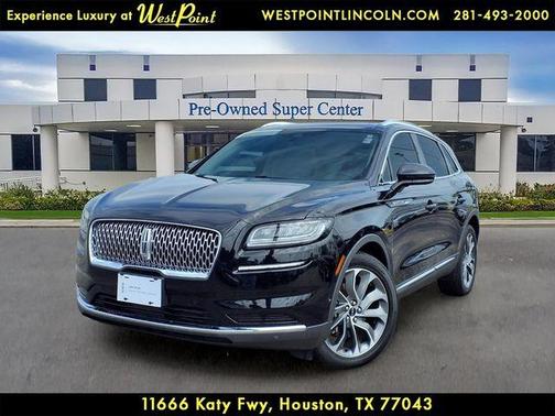 Black Metallic 2022 Lincoln Nautilus Reserve