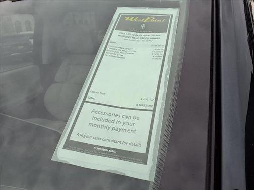 Blue 2026 Lincoln Navigator Reserve