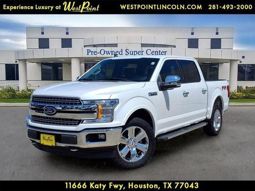 White Platinum Clearcoat Metallic 2019 Ford F-150 Lariat