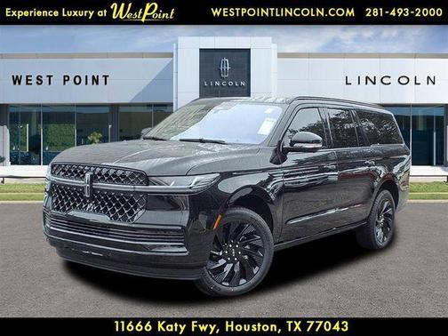 Black Metallic 2025 Lincoln Navigator L Reserve