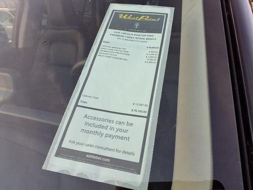 2026 Lincoln Aviator Premiere