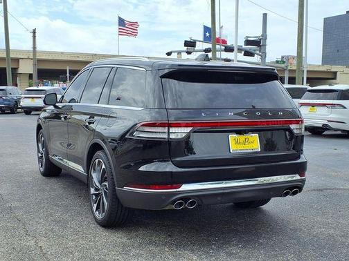 Black Metallic 2026 Lincoln Aviator Reserve RWD