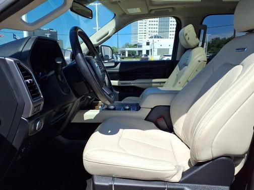 White Platinum Clearcoat Metallic 2019 Ford Expedition Platinum