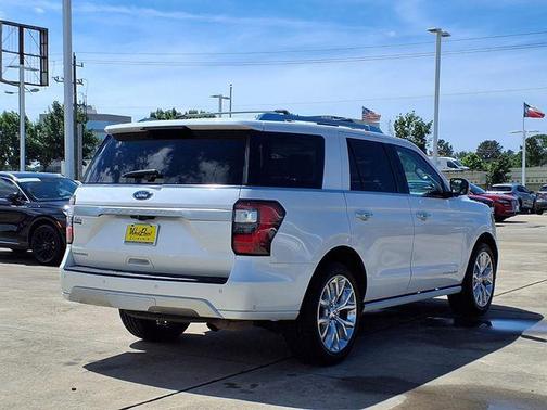 White Platinum Clearcoat Metallic 2019 Ford Expedition Platinum