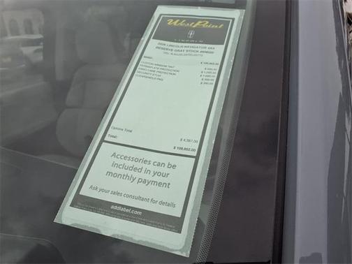 2026 Lincoln Navigator Reserve