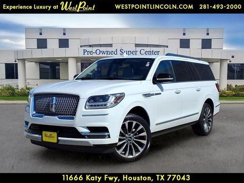 Pristine White 2020 Lincoln Navigator L Reserve