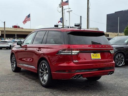 Red 2026 Lincoln Aviator Premiere