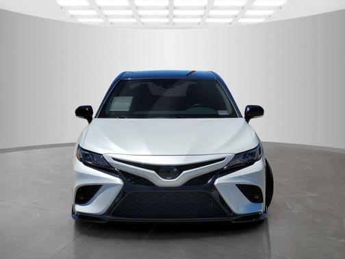 Midnight Black Metallic 2021 Toyota Camry TRD