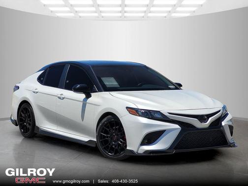 Midnight Black Metallic 2021 Toyota Camry TRD