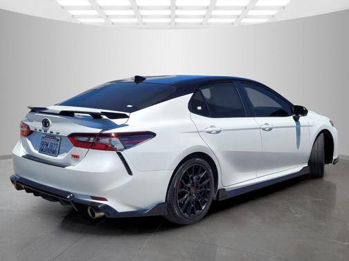 Midnight Black Metallic 2021 Toyota Camry TRD