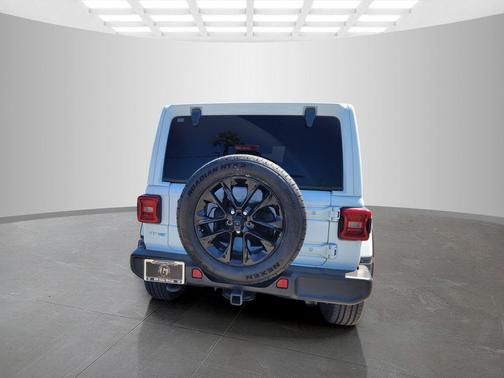 Bright White Clearcoat 2024 Jeep Wrangler 4xe Sahara