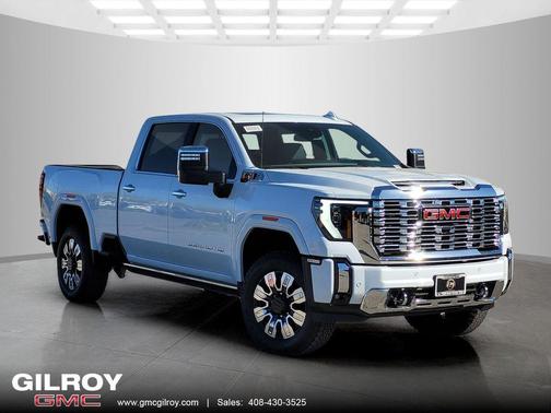 Glacier White Tricoat 2026 GMC Sierra 2500 Denali