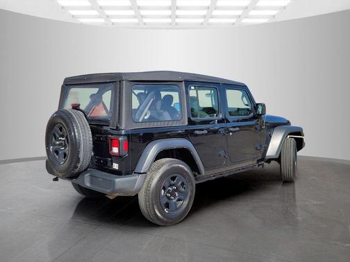 Black Clearcoat 2023 Jeep Wrangler Sport