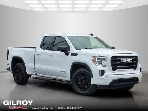 Summit White 2021 GMC Sierra 1500 Elevation