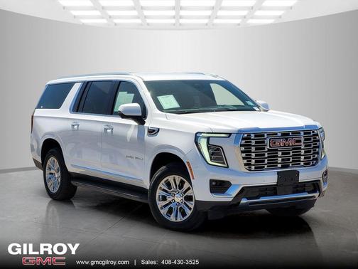 Summit White 2025 GMC Yukon XL Denali