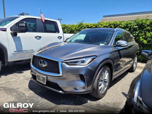 Graphite Shadow 2021 INFINITI QX50 LUXE
