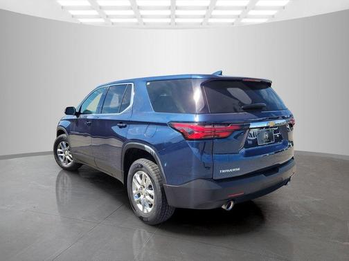 Northsky Blue Metallic 2023 Chevrolet Traverse LS