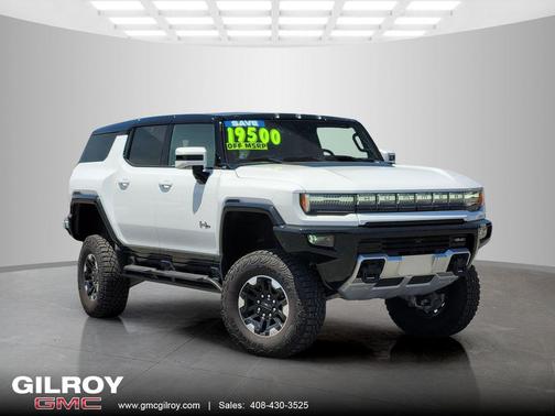Interstellar White 2024 GMC HUMMER EV SUV 2X