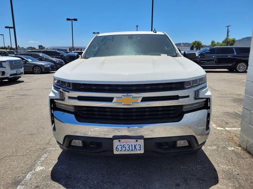 Summit White 2021 Chevrolet Silverado 1500 LT