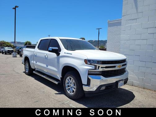 Summit White 2021 Chevrolet Silverado 1500 LT