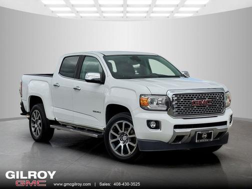 Summit White 2019 GMC Canyon Denali