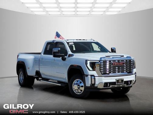 Glacier White Tricoat 2026 GMC Sierra 3500 Denali