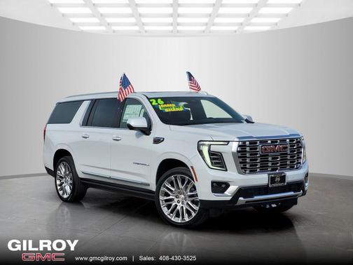 Glacier White Tricoat 2026 GMC Yukon XL Denali
