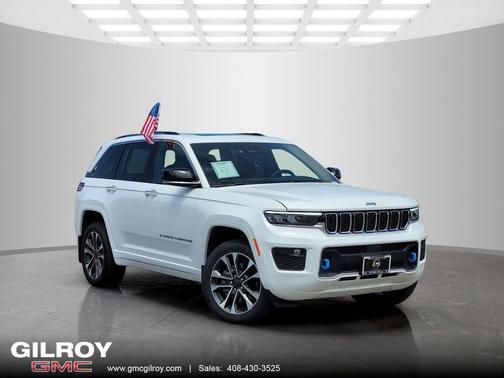 Bright White Clearcoat 2022 Jeep Grand Cherokee 4xe Overland