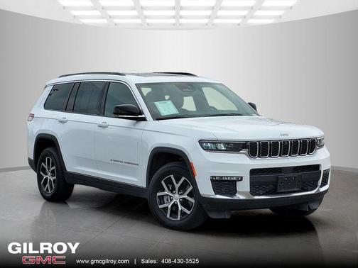 Bright White Clearcoat 2024 Jeep Grand Cherokee L Limited