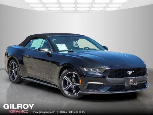 Shadow Black 2024 Ford Mustang EcoBoost Premium