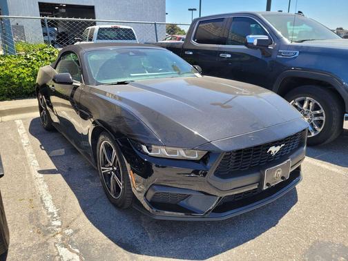 Shadow Black 2024 Ford Mustang EcoBoost Premium