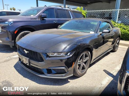 Shadow Black 2024 Ford Mustang EcoBoost Premium