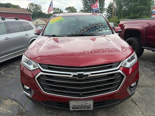 Cajun Red Tintcoat 2020 Chevrolet Traverse LT Leather