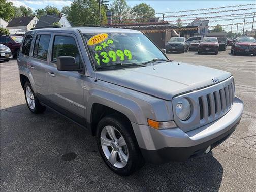 Billet Silver Metallic Clearcoat 2015 Jeep Patriot Latitude